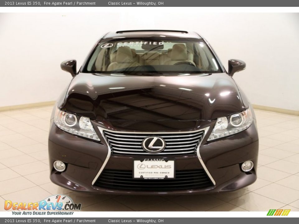 2013 Lexus ES 350 Fire Agate Pearl / Parchment Photo #2