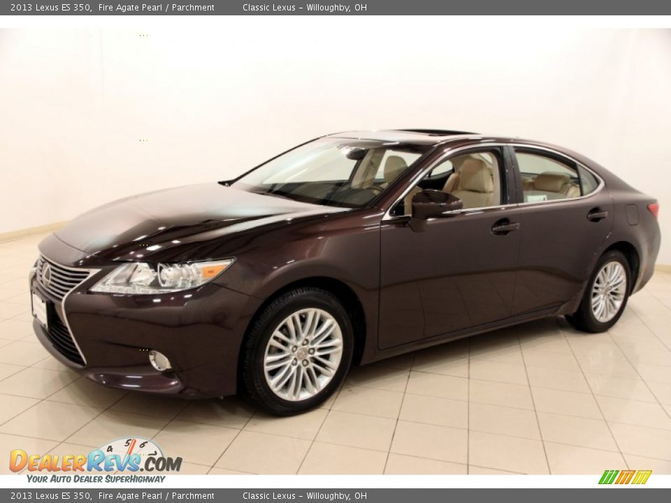 2013 Lexus ES 350 Fire Agate Pearl / Parchment Photo #3