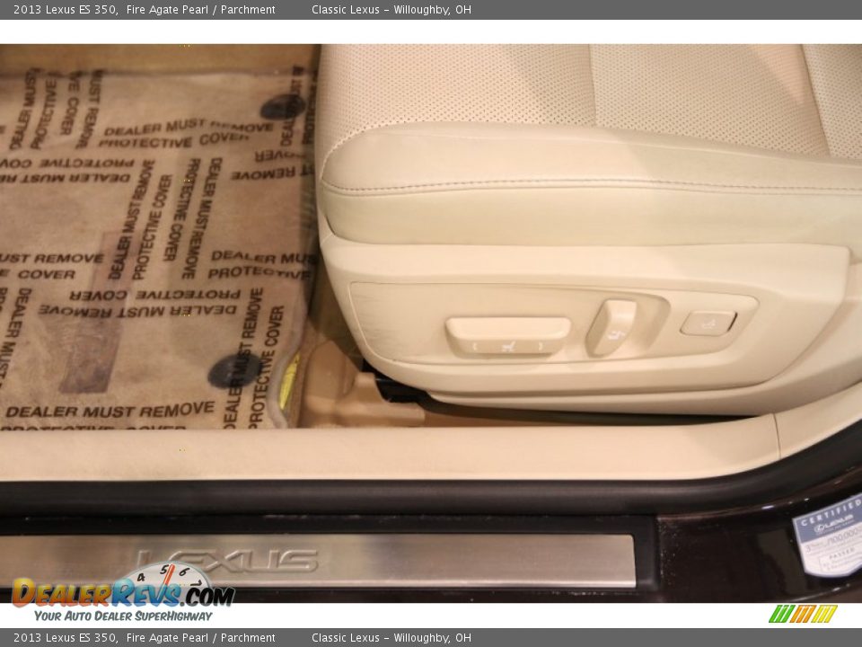 2013 Lexus ES 350 Fire Agate Pearl / Parchment Photo #6