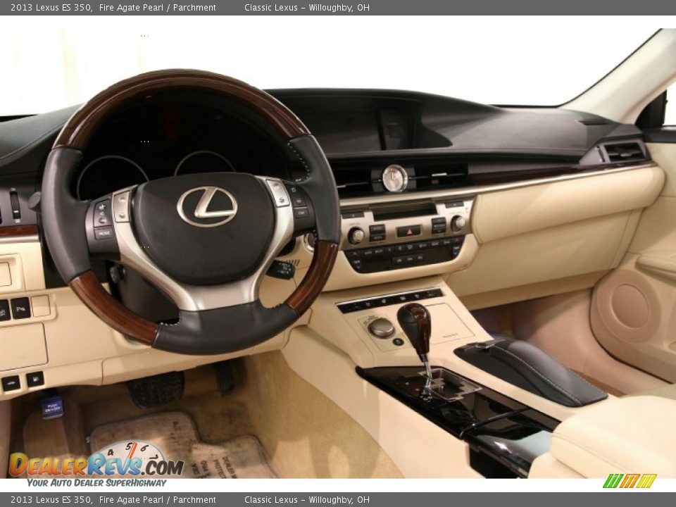 2013 Lexus ES 350 Fire Agate Pearl / Parchment Photo #11