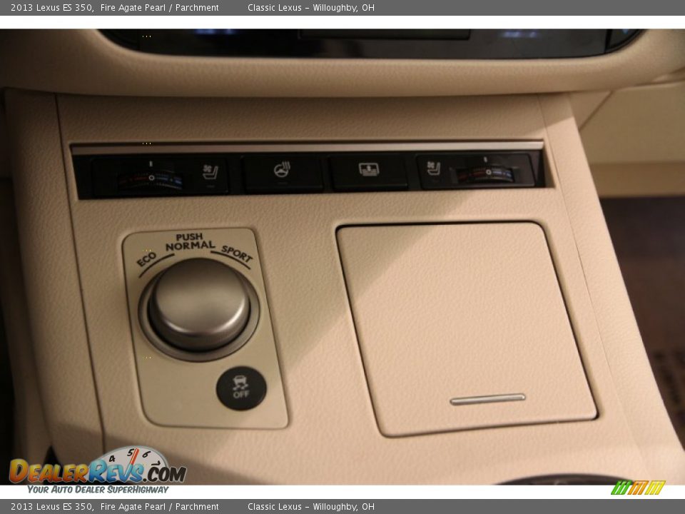 2013 Lexus ES 350 Fire Agate Pearl / Parchment Photo #13