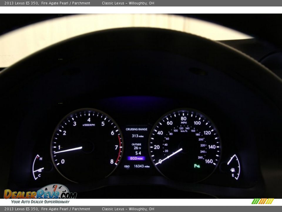 2013 Lexus ES 350 Fire Agate Pearl / Parchment Photo #15