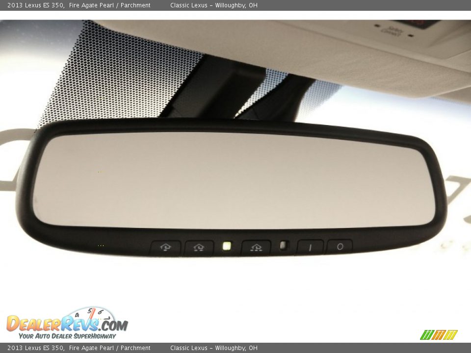 2013 Lexus ES 350 Fire Agate Pearl / Parchment Photo #17