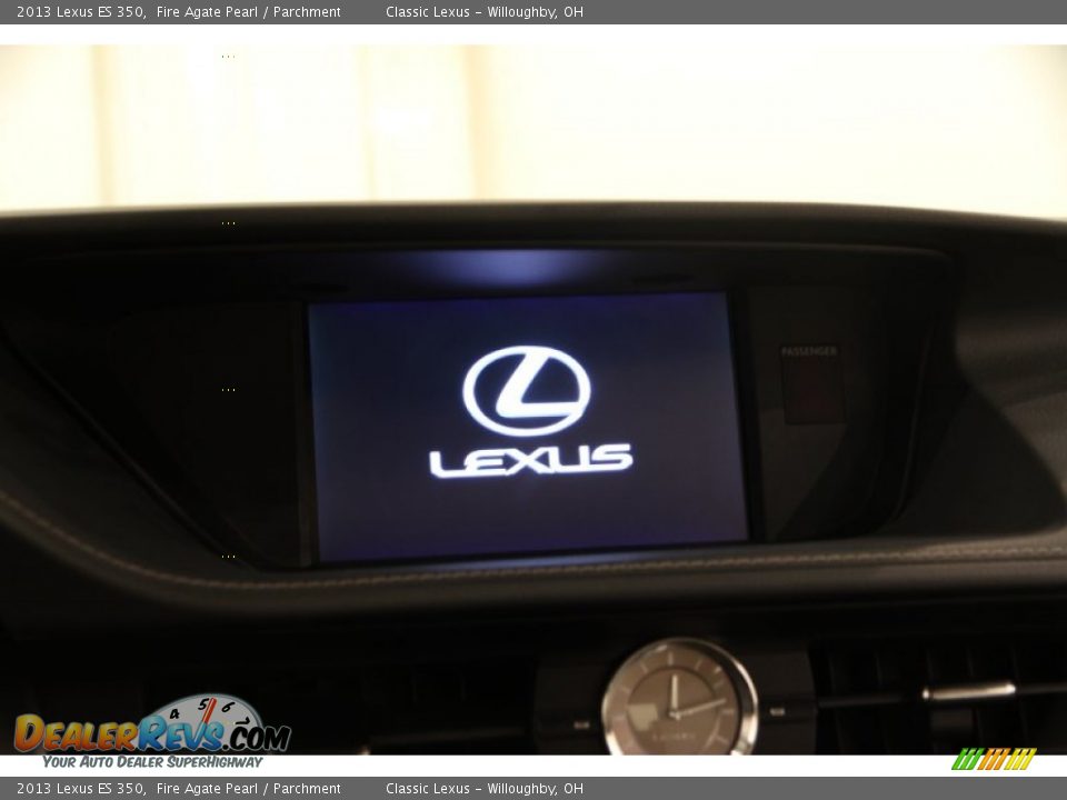 2013 Lexus ES 350 Fire Agate Pearl / Parchment Photo #18