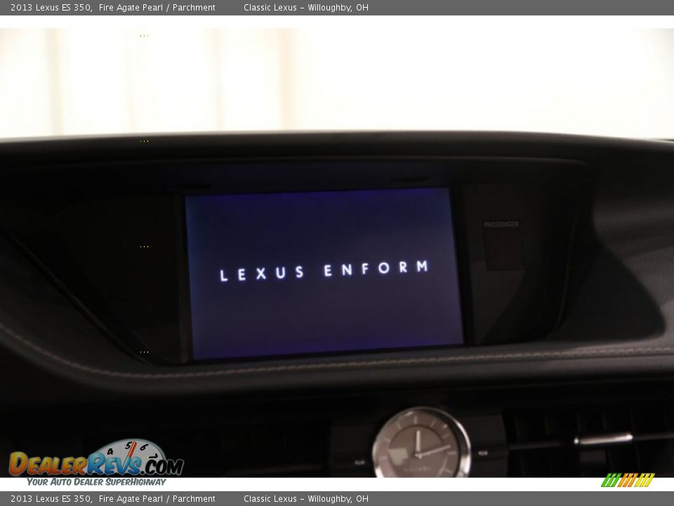 2013 Lexus ES 350 Fire Agate Pearl / Parchment Photo #19
