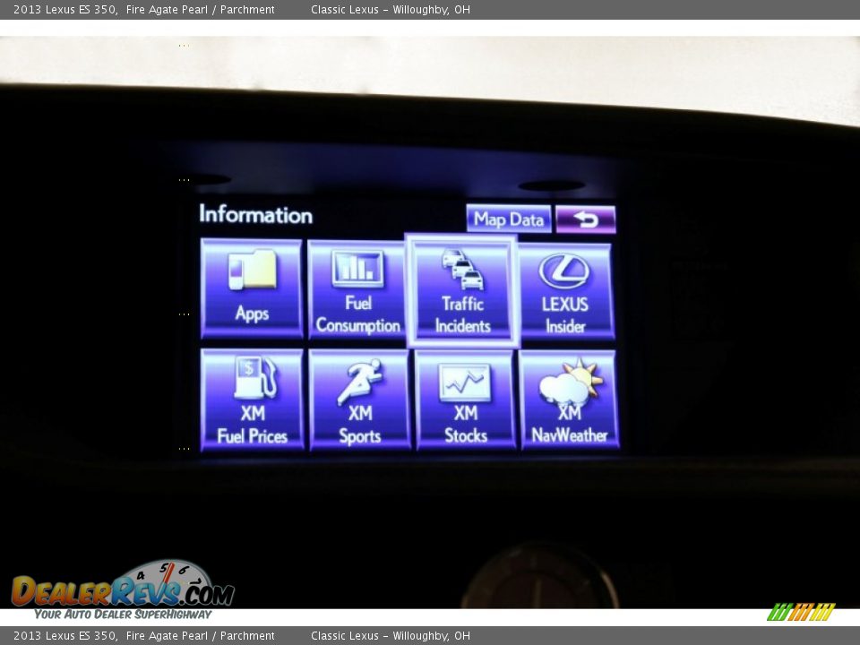 2013 Lexus ES 350 Fire Agate Pearl / Parchment Photo #23