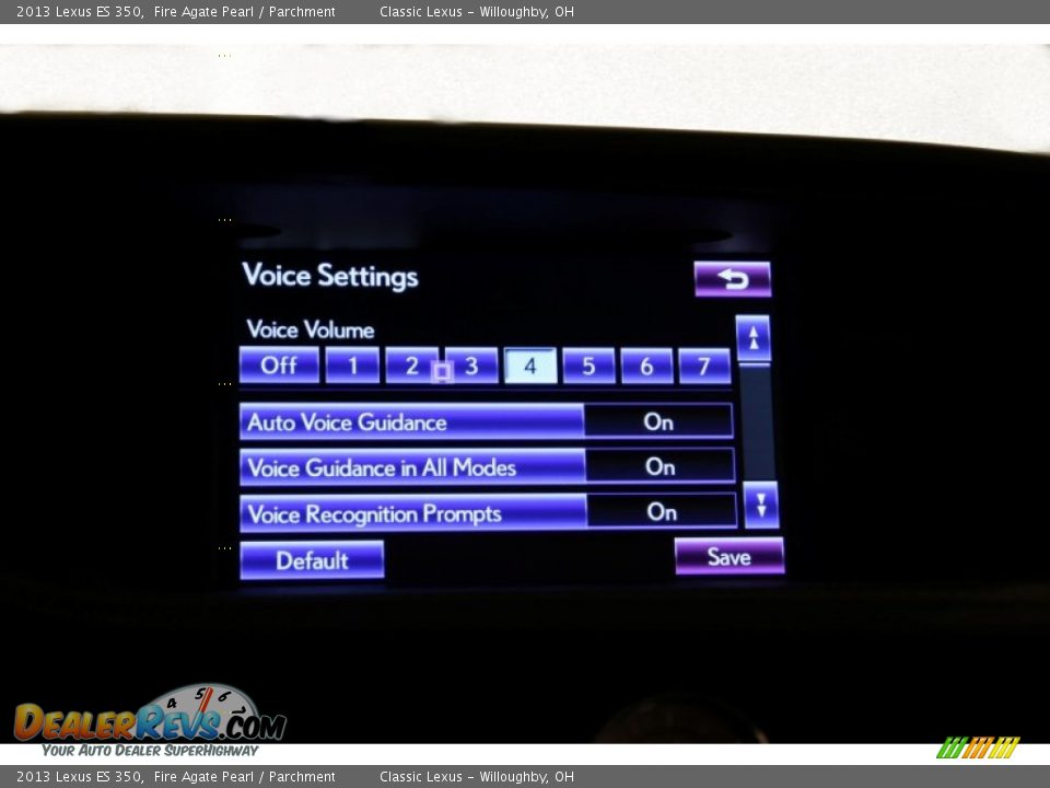 2013 Lexus ES 350 Fire Agate Pearl / Parchment Photo #27