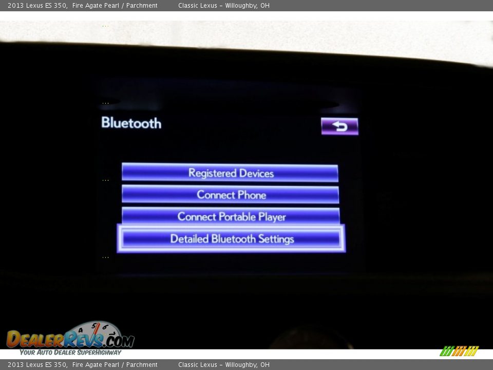2013 Lexus ES 350 Fire Agate Pearl / Parchment Photo #31