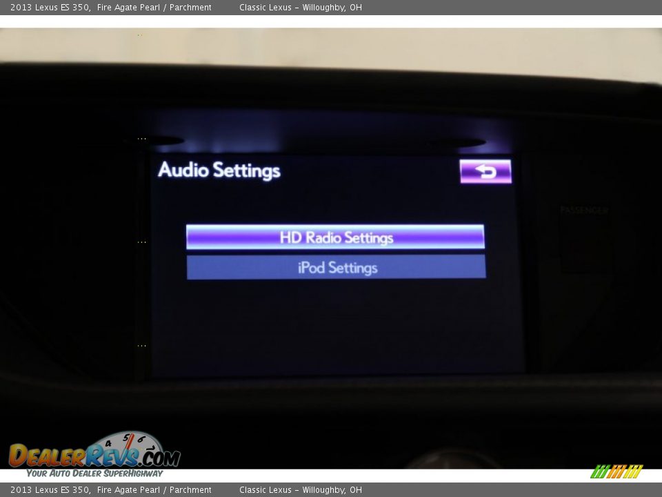 2013 Lexus ES 350 Fire Agate Pearl / Parchment Photo #32