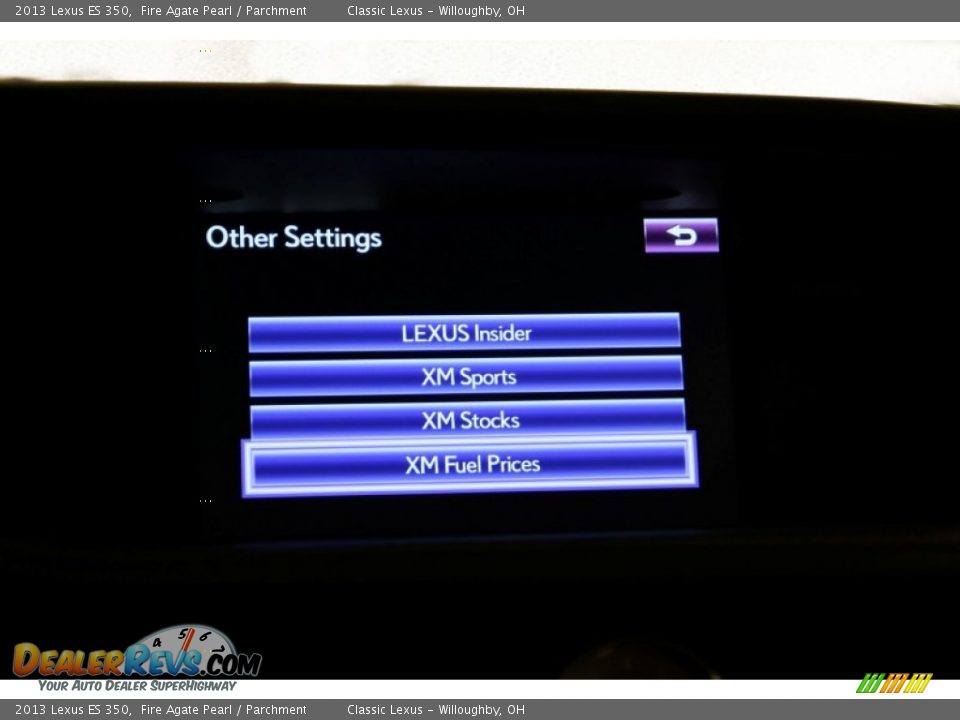 2013 Lexus ES 350 Fire Agate Pearl / Parchment Photo #33