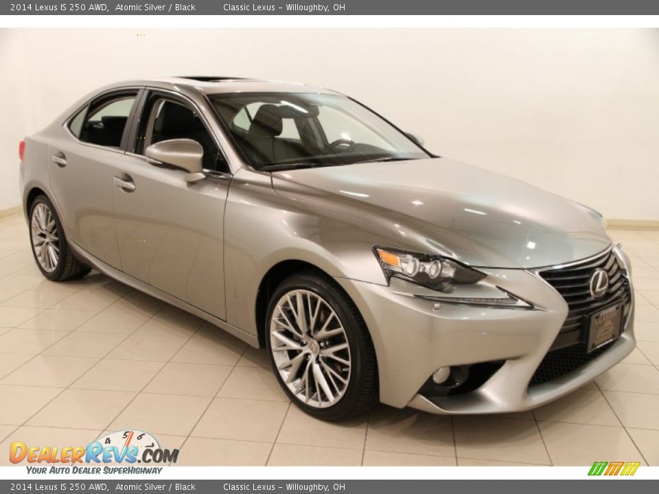 2014 Lexus IS 250 AWD Atomic Silver / Black Photo #1