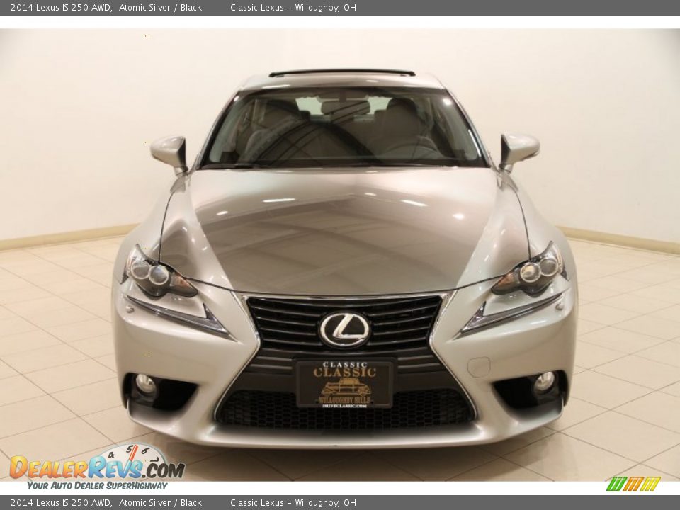 2014 Lexus IS 250 AWD Atomic Silver / Black Photo #2