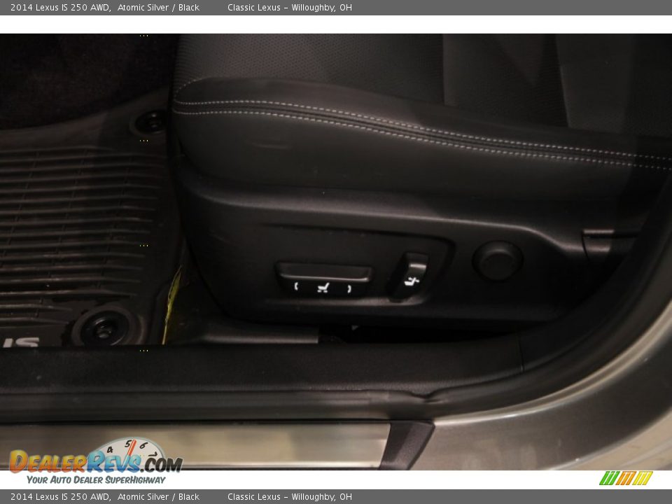 2014 Lexus IS 250 AWD Atomic Silver / Black Photo #7