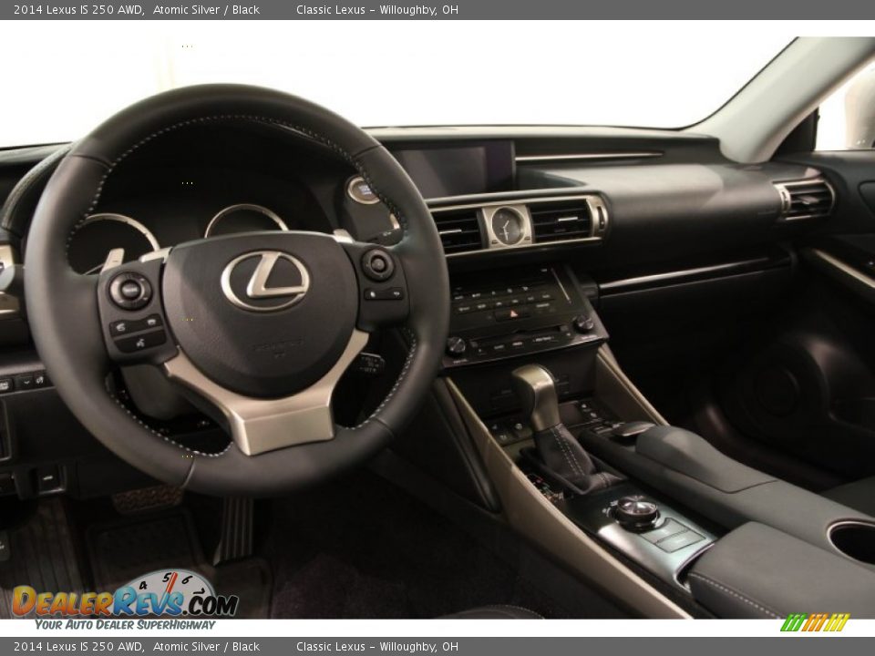 2014 Lexus IS 250 AWD Atomic Silver / Black Photo #9