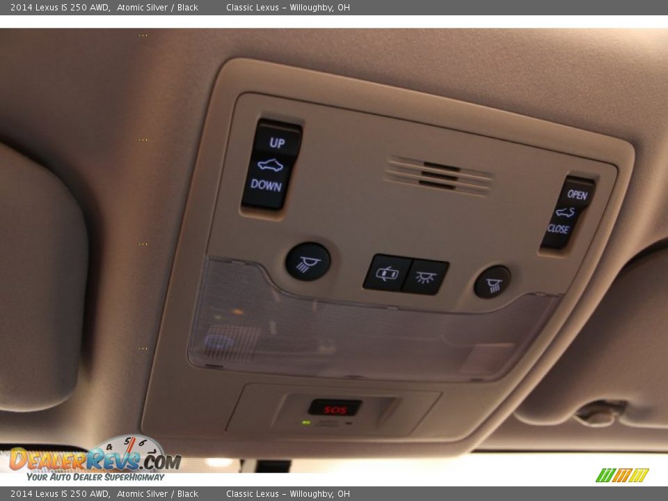 2014 Lexus IS 250 AWD Atomic Silver / Black Photo #16