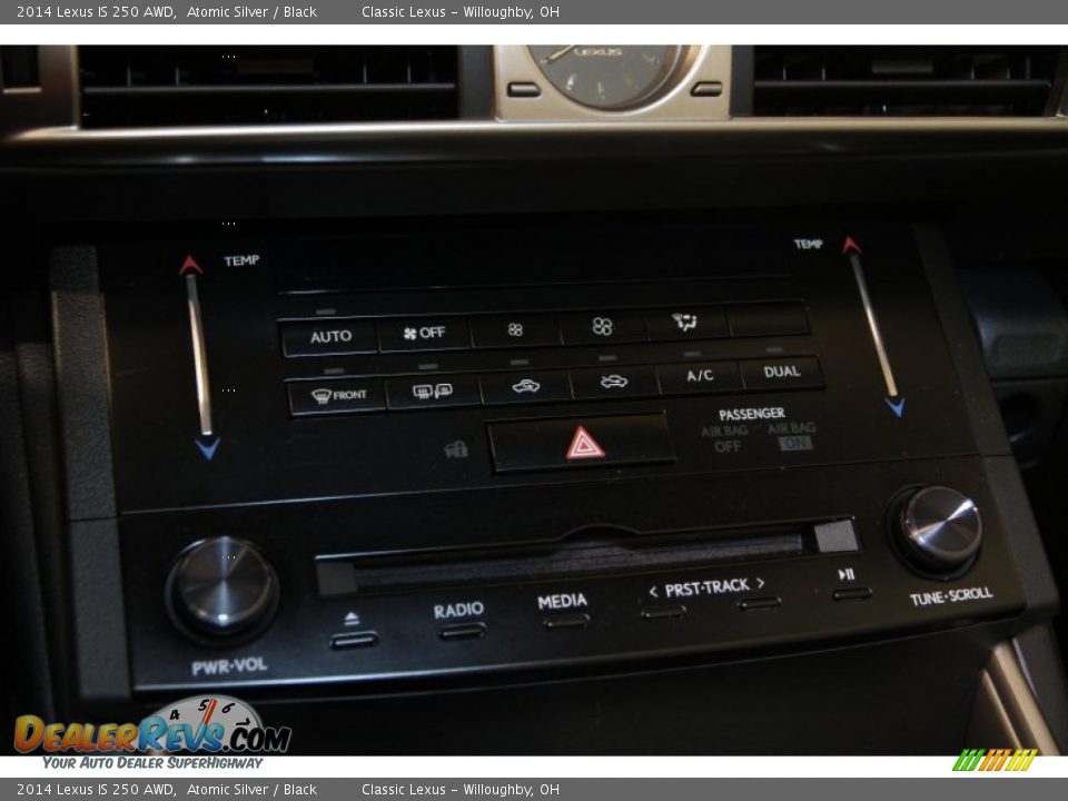 2014 Lexus IS 250 AWD Atomic Silver / Black Photo #19