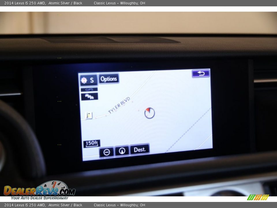 2014 Lexus IS 250 AWD Atomic Silver / Black Photo #23