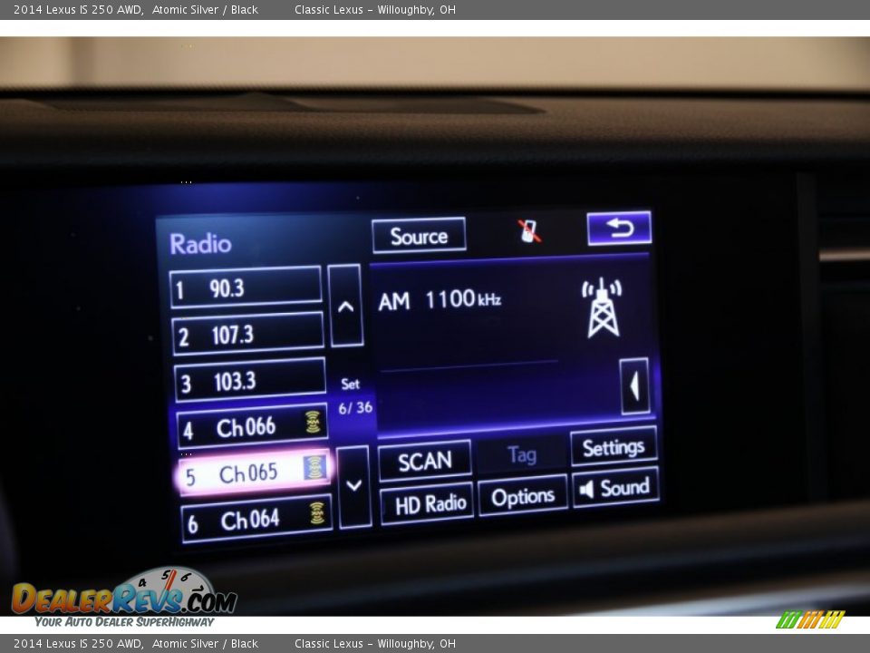 2014 Lexus IS 250 AWD Atomic Silver / Black Photo #29