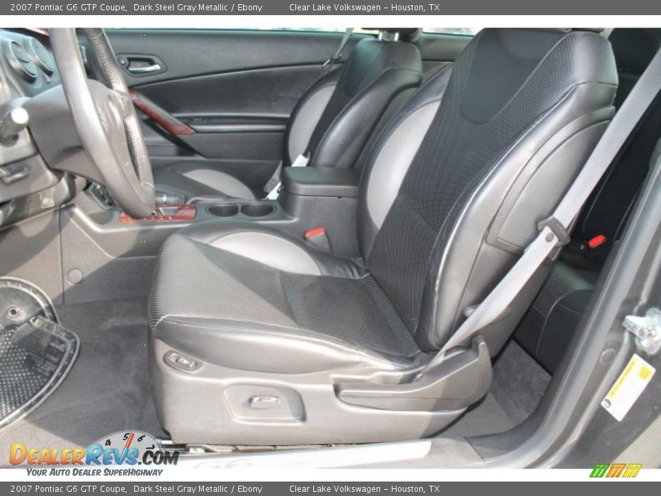 Front Seat of 2007 Pontiac G6 GTP Coupe Photo #16