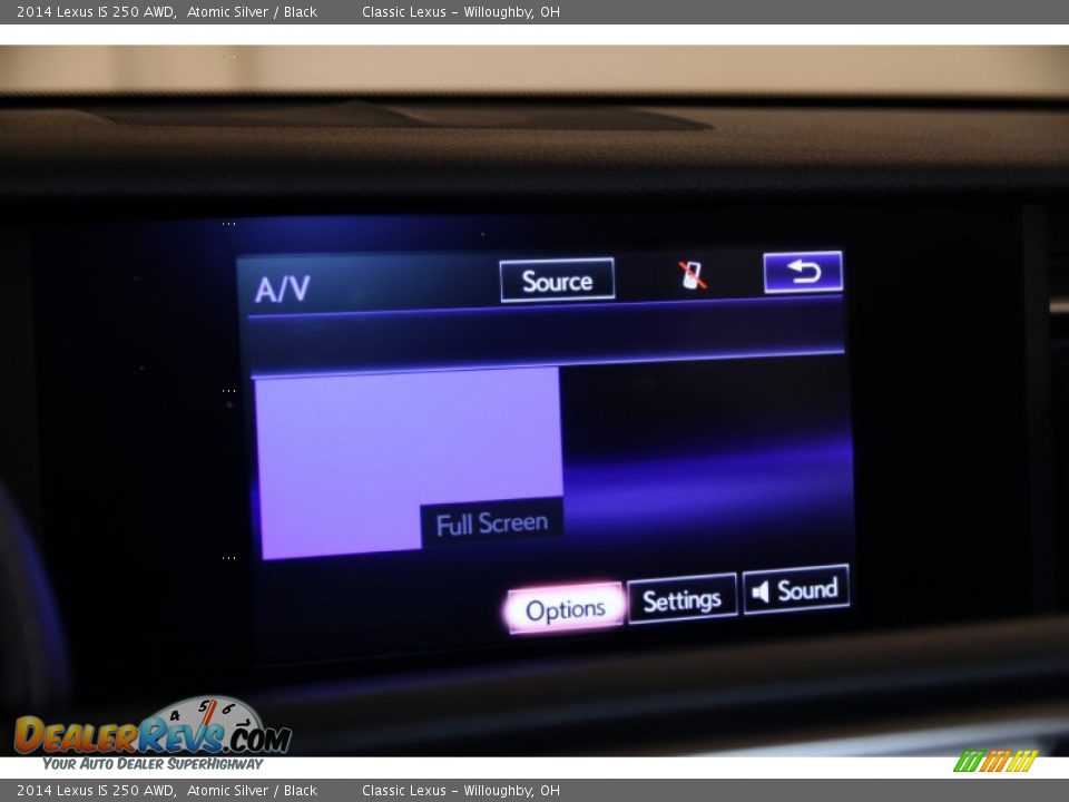 2014 Lexus IS 250 AWD Atomic Silver / Black Photo #35