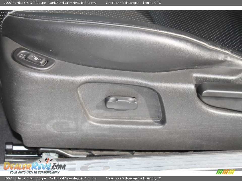 2007 Pontiac G6 GTP Coupe Dark Steel Gray Metallic / Ebony Photo #17