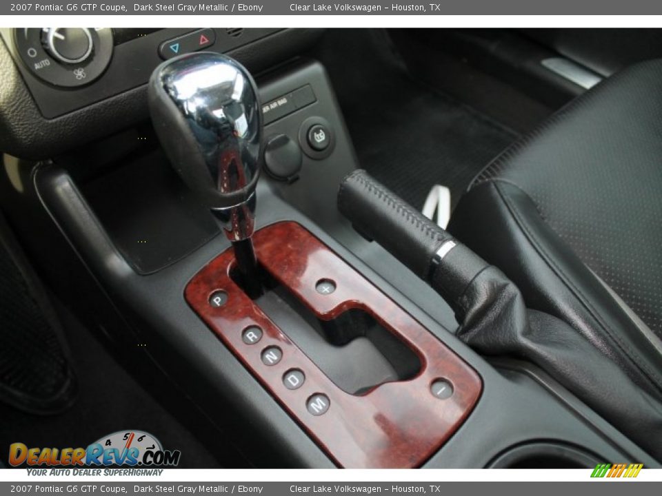 2007 Pontiac G6 GTP Coupe Shifter Photo #22