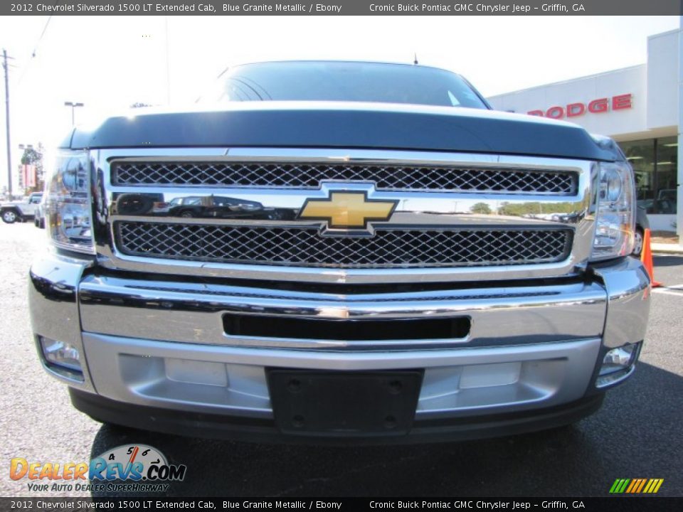 2012 Chevrolet Silverado 1500 LT Extended Cab Blue Granite Metallic / Ebony Photo #2