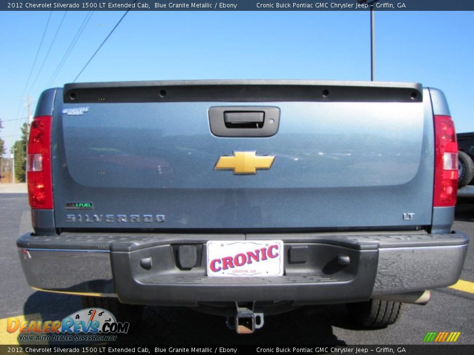 2012 Chevrolet Silverado 1500 LT Extended Cab Blue Granite Metallic / Ebony Photo #6