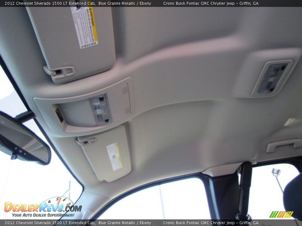 2012 Chevrolet Silverado 1500 LT Extended Cab Blue Granite Metallic / Ebony Photo #11