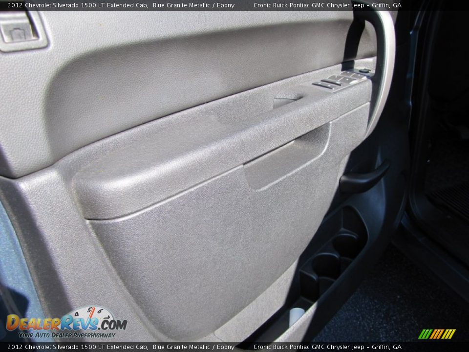2012 Chevrolet Silverado 1500 LT Extended Cab Blue Granite Metallic / Ebony Photo #12
