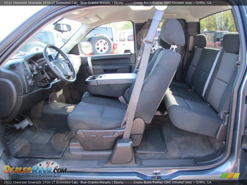 2012 Chevrolet Silverado 1500 LT Extended Cab Blue Granite Metallic / Ebony Photo #13