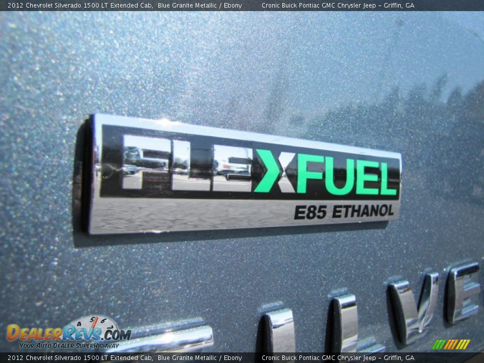 2012 Chevrolet Silverado 1500 LT Extended Cab Blue Granite Metallic / Ebony Photo #16