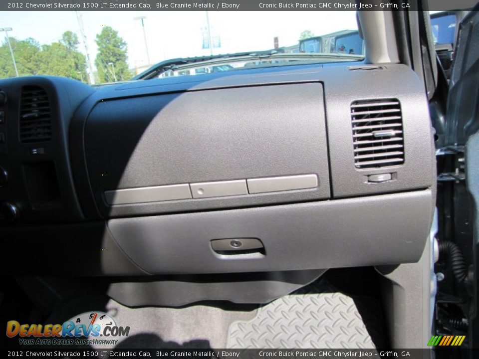 2012 Chevrolet Silverado 1500 LT Extended Cab Blue Granite Metallic / Ebony Photo #19