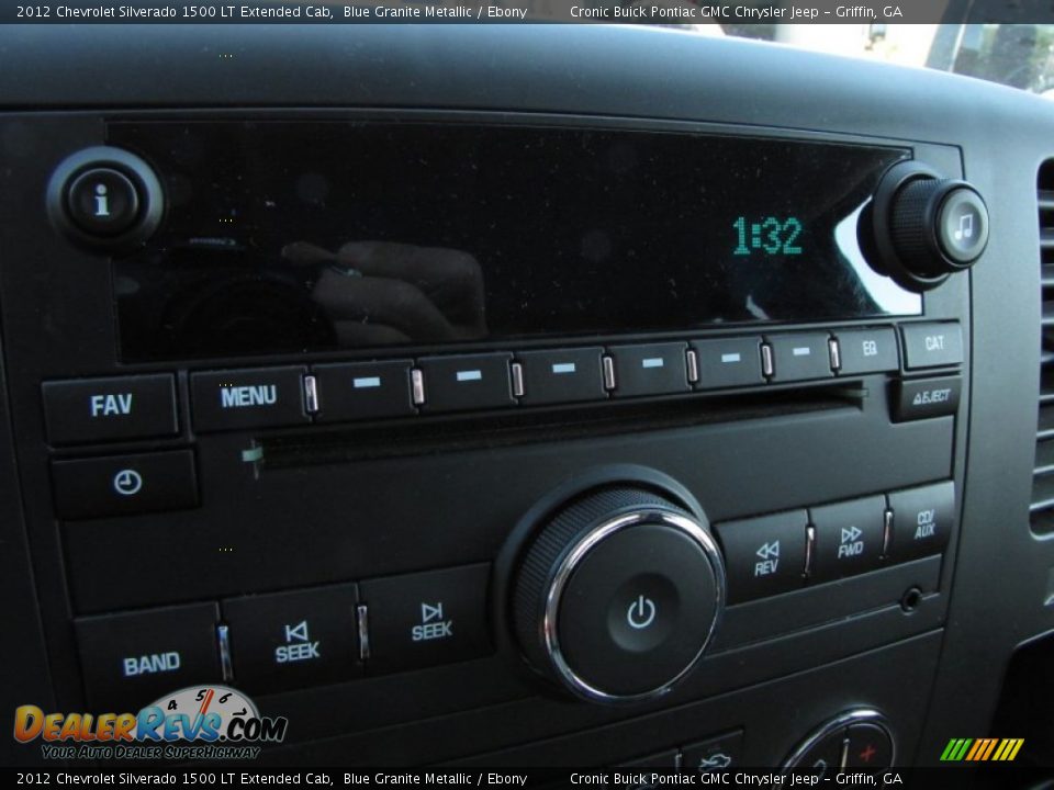 2012 Chevrolet Silverado 1500 LT Extended Cab Blue Granite Metallic / Ebony Photo #22
