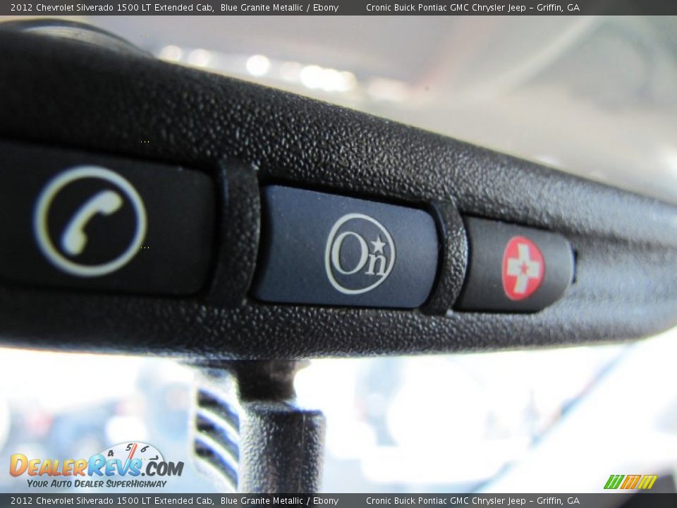 2012 Chevrolet Silverado 1500 LT Extended Cab Blue Granite Metallic / Ebony Photo #23