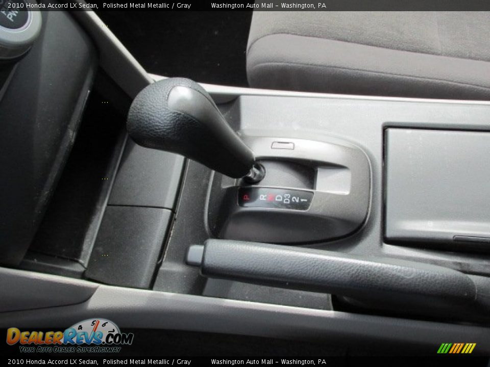 2010 Honda Accord LX Sedan Polished Metal Metallic / Gray Photo #14