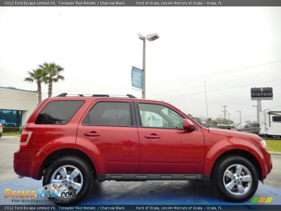 Toreador Red Metallic 2012 Ford Escape Limited V6 Photo #6