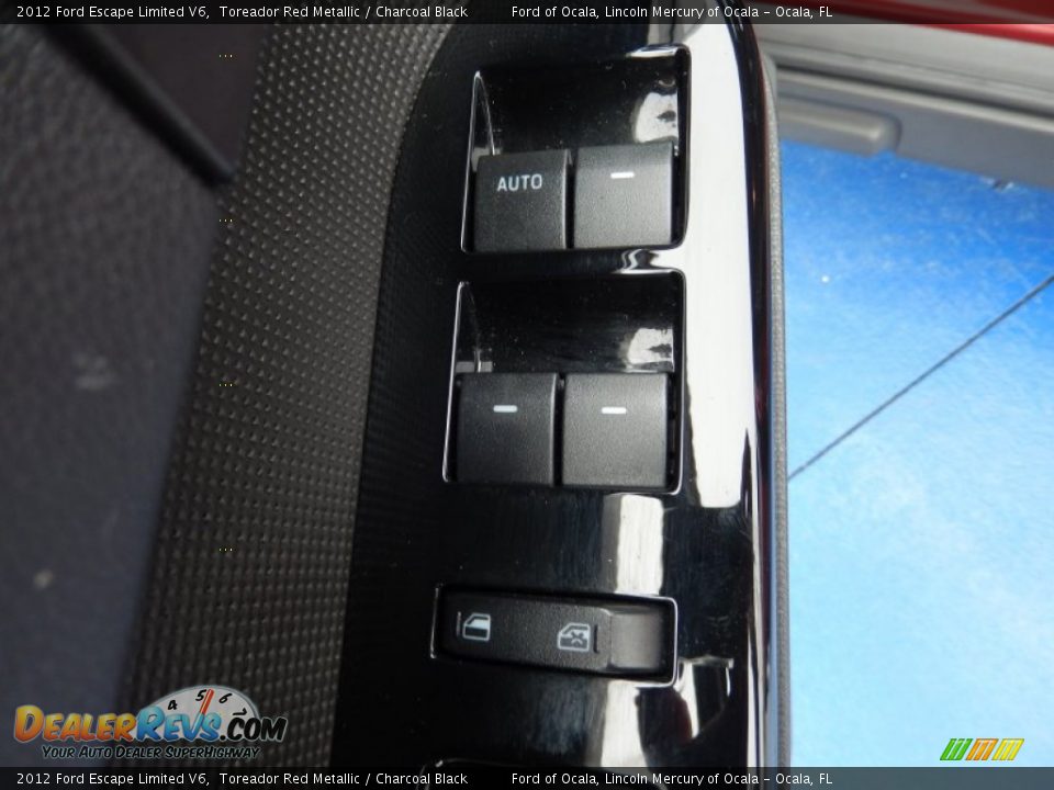 2012 Ford Escape Limited V6 Toreador Red Metallic / Charcoal Black Photo #14