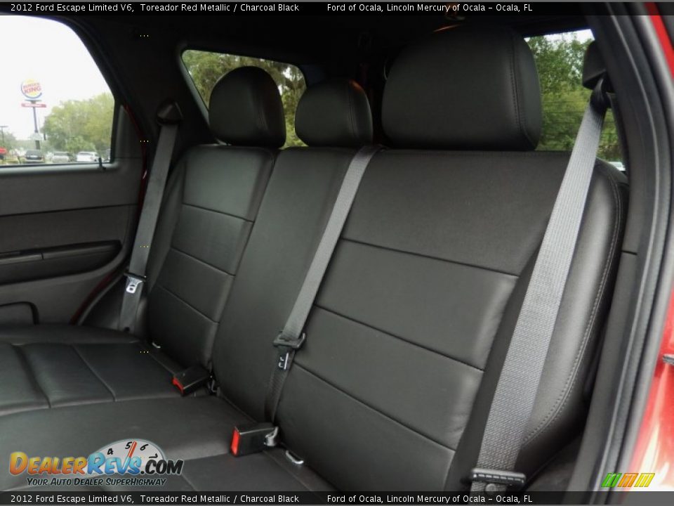 2012 Ford Escape Limited V6 Toreador Red Metallic / Charcoal Black Photo #16