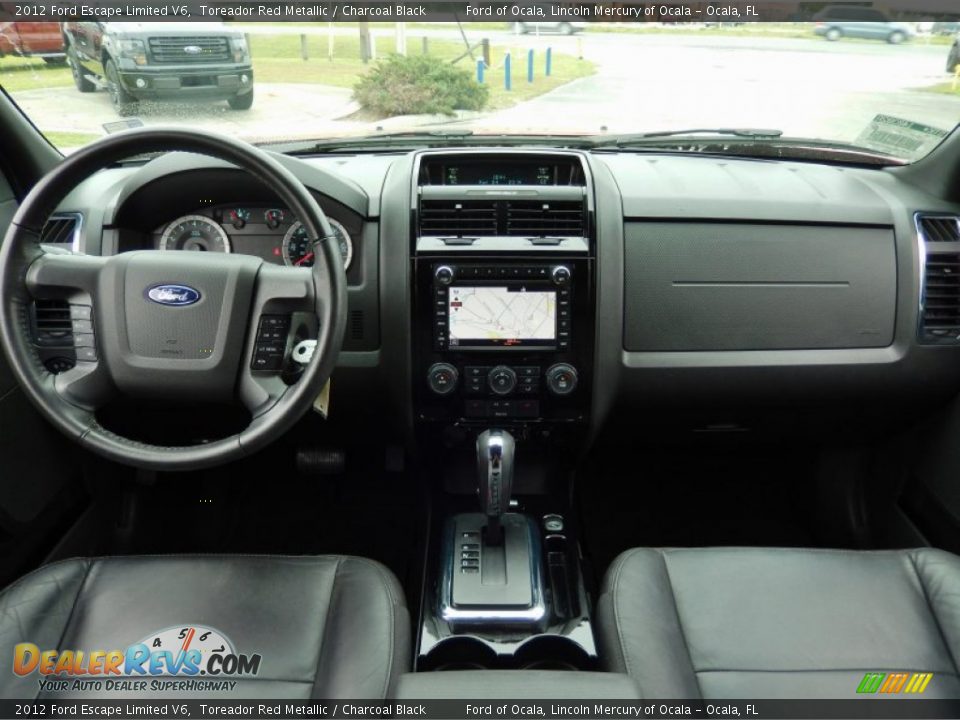 Dashboard of 2012 Ford Escape Limited V6 Photo #20