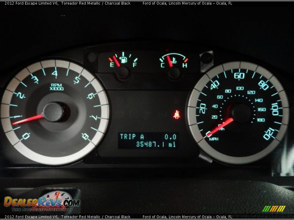 2012 Ford Escape Limited V6 Gauges Photo #22