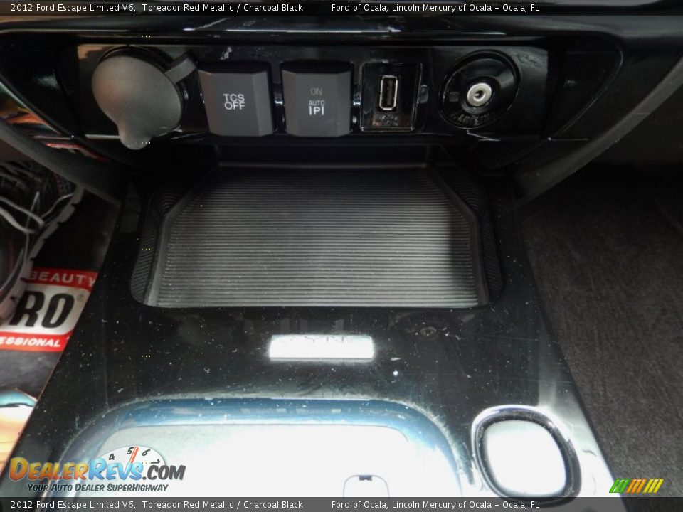 2012 Ford Escape Limited V6 Toreador Red Metallic / Charcoal Black Photo #24