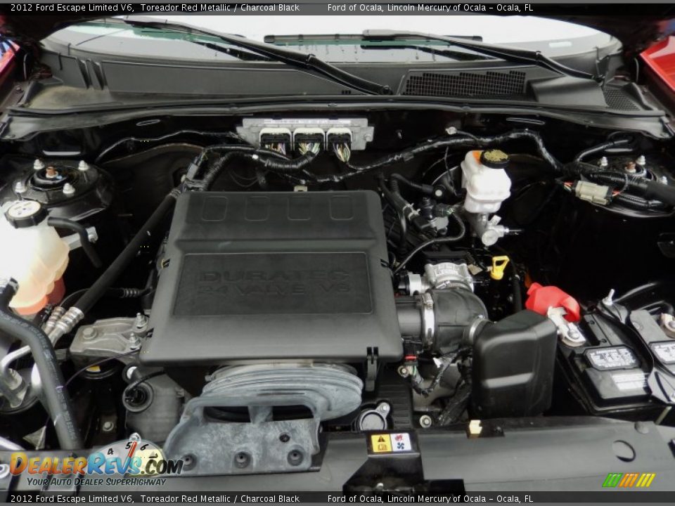 2012 Ford Escape Limited V6 3.0 Liter DOHC 24-Valve Duratec Flex-Fuel V6 Engine Photo #27