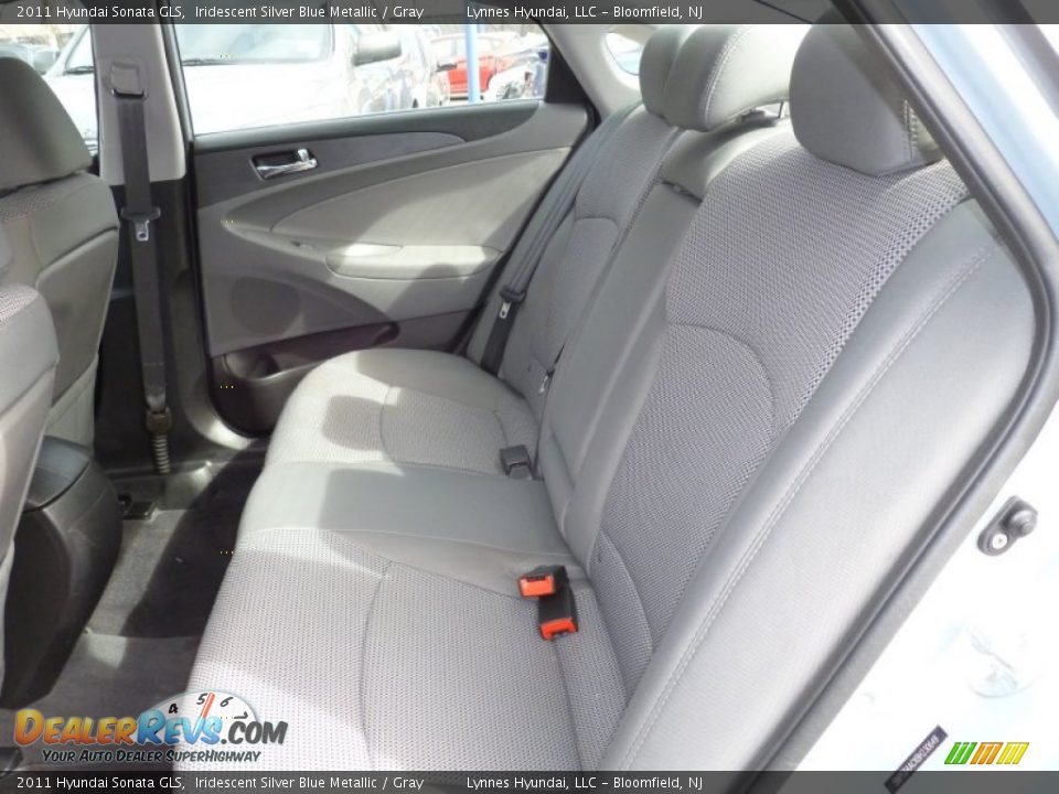 2011 Hyundai Sonata GLS Iridescent Silver Blue Metallic / Gray Photo #9