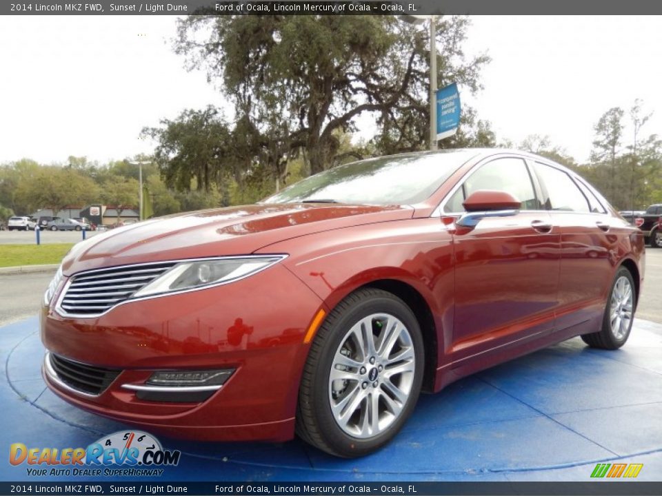 2014 Lincoln MKZ FWD Sunset / Light Dune Photo #1