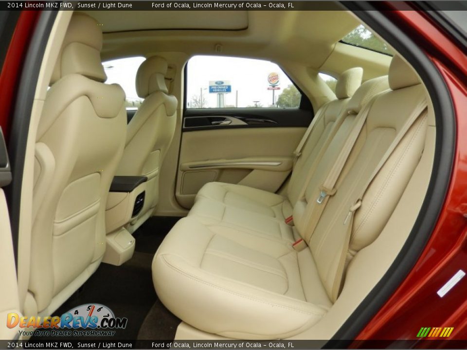 2014 Lincoln MKZ FWD Sunset / Light Dune Photo #7
