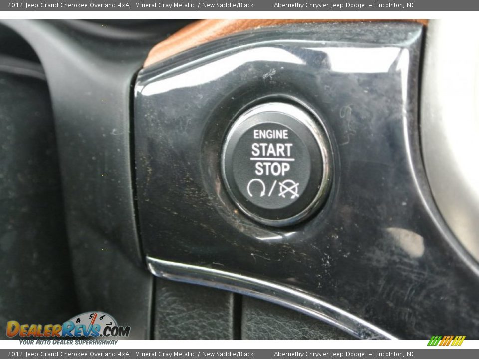 2012 Jeep Grand Cherokee Overland 4x4 Mineral Gray Metallic / New Saddle/Black Photo #17