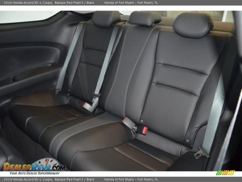 2014 Honda Accord EX-L Coupe Basque Red Pearl II / Black Photo #31