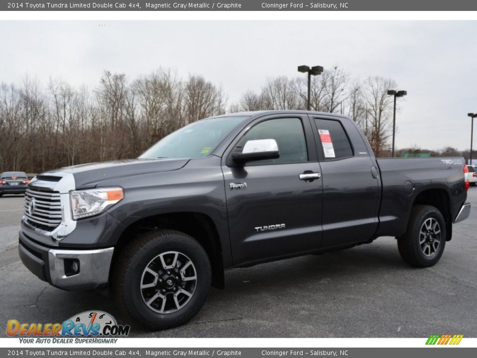 2014 Toyota Tundra Limited Double Cab 4x4 Magnetic Gray Metallic / Graphite Photo #3
