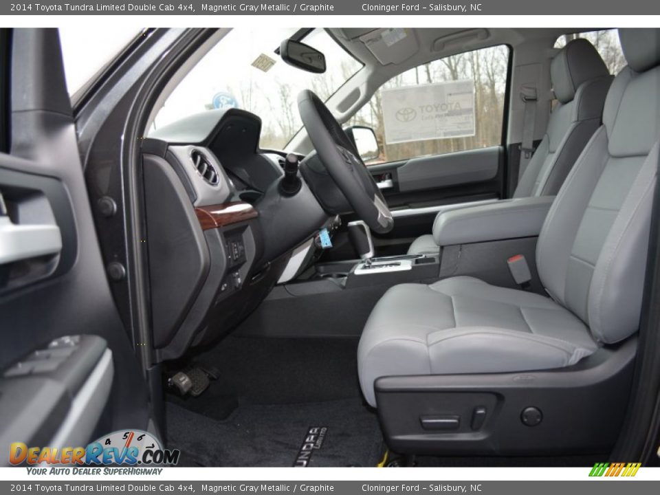2014 Toyota Tundra Limited Double Cab 4x4 Magnetic Gray Metallic / Graphite Photo #6